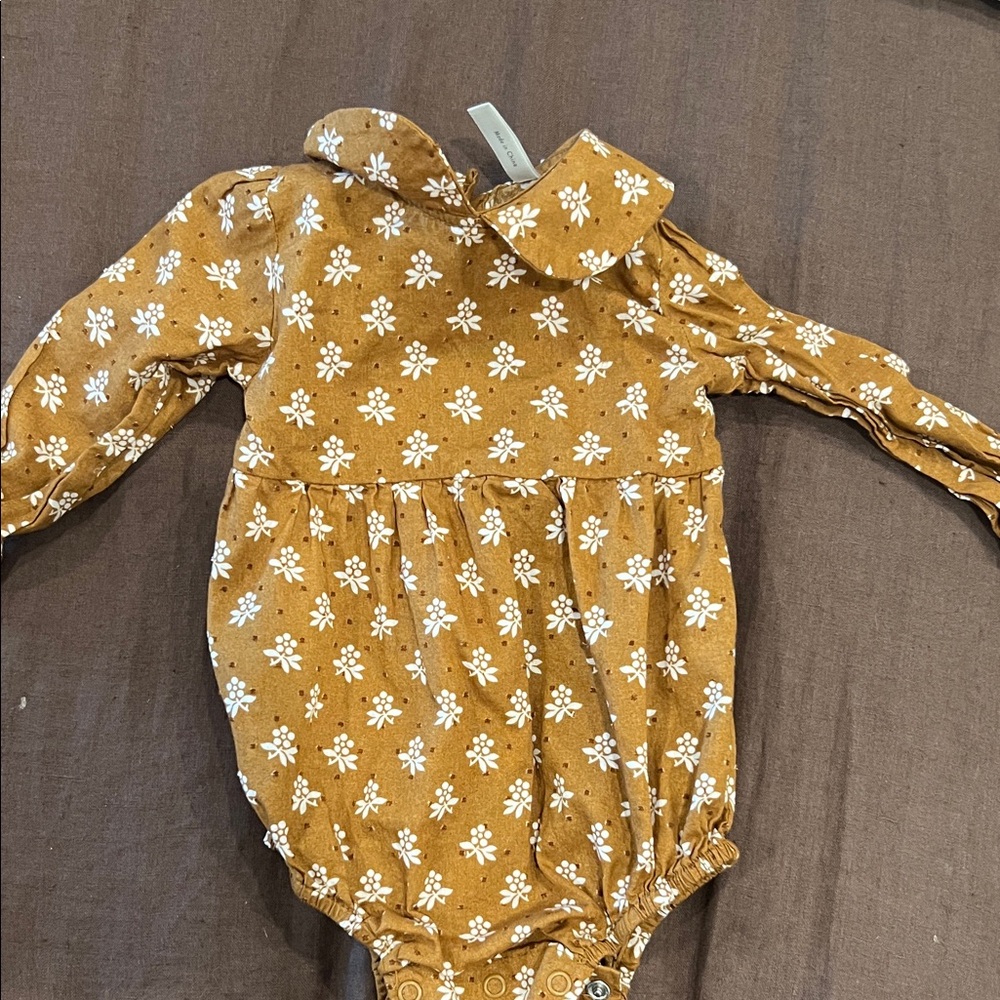 Mustard Baby Romper